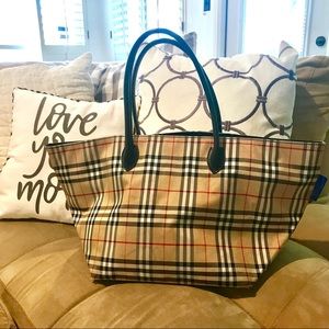 Burberrys of London Blue Label Tote Bag